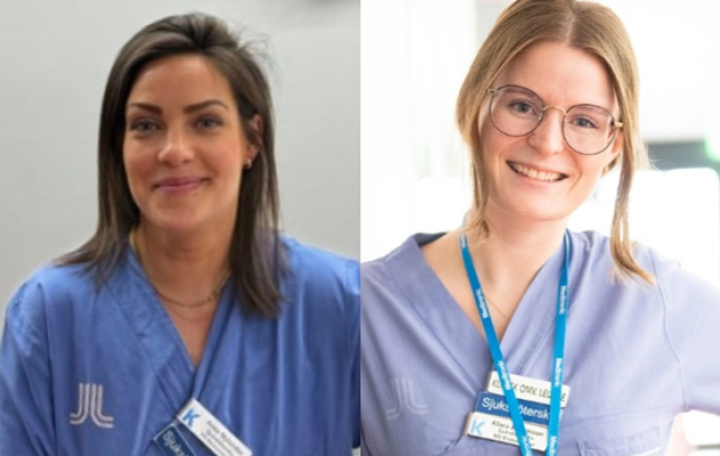 Klara Arvidsson och Anna-Carin Nylander - Vinnare kirurgiskt omvårdnadsstipendium 2024