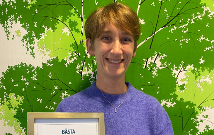 Matilda Appelgren, vinnare av Bästa abstract 2022.