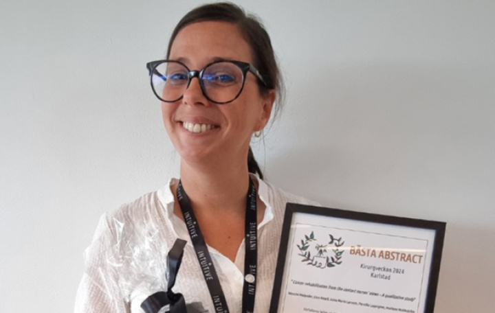 Wenche Melander tilldelades stipendiet.