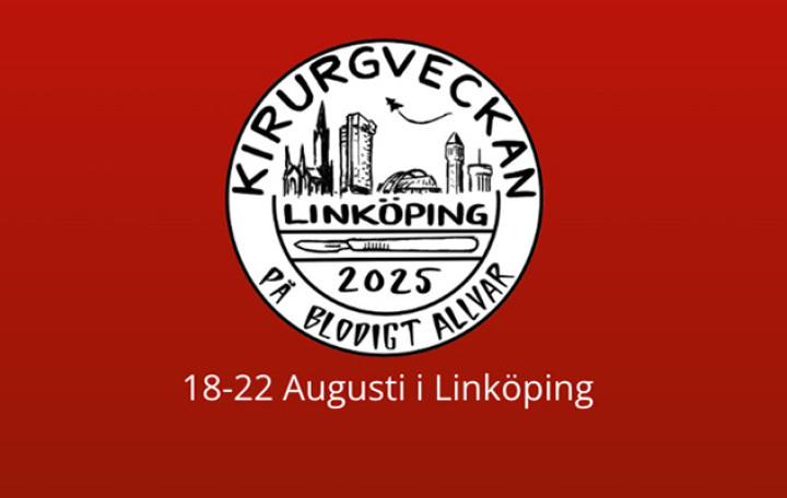 "Kirurgveckan 2025 arrangeras i år i Linköping under temat "På blodigt allvar"